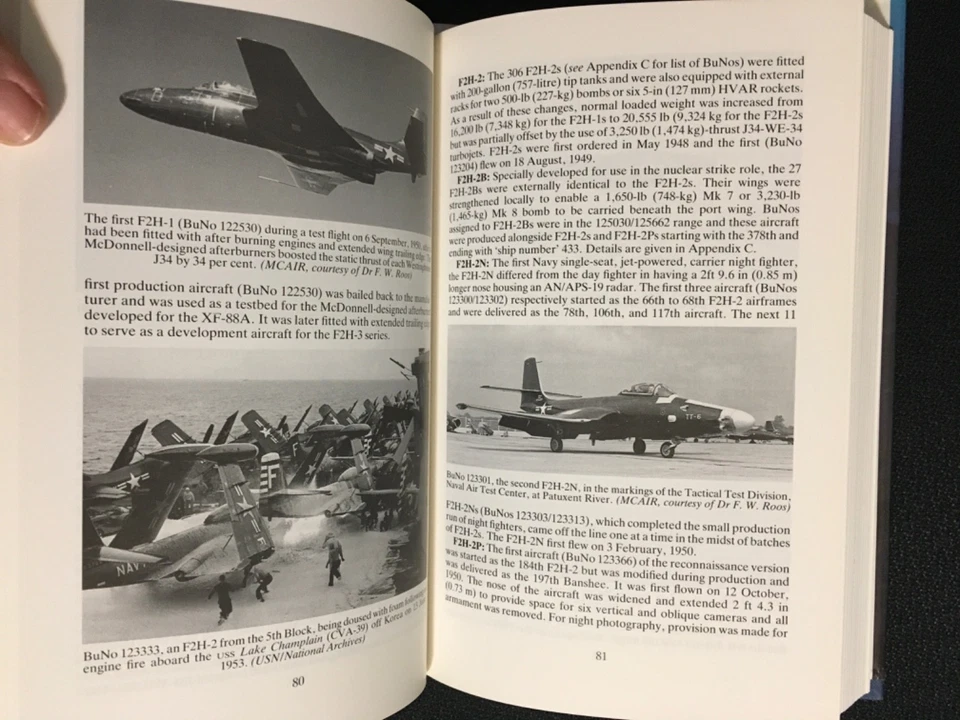 MCDONNELL DOUGLAS AIRCRAFT since 1920 Volume II Francillon Military Aviation HC - Image 4 of 4