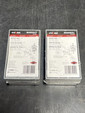Red Dot 5 Hole Outlet Box. Silver. RIH5S21 Usa Made 2 Boxes 