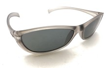 Nike 801 Clear Gray Rectangle Sunglasses Black Lens Japan Unisex Men Women Sport