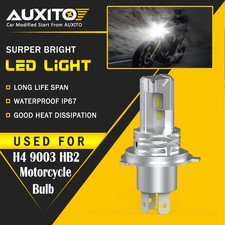 H4 9003 6000K LED Headlight Hi/Lo Beam Bulb FOR Motorcycle Super Bright