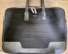 Rimowa Messenger Black Never Still with 2 compartment briefcase 