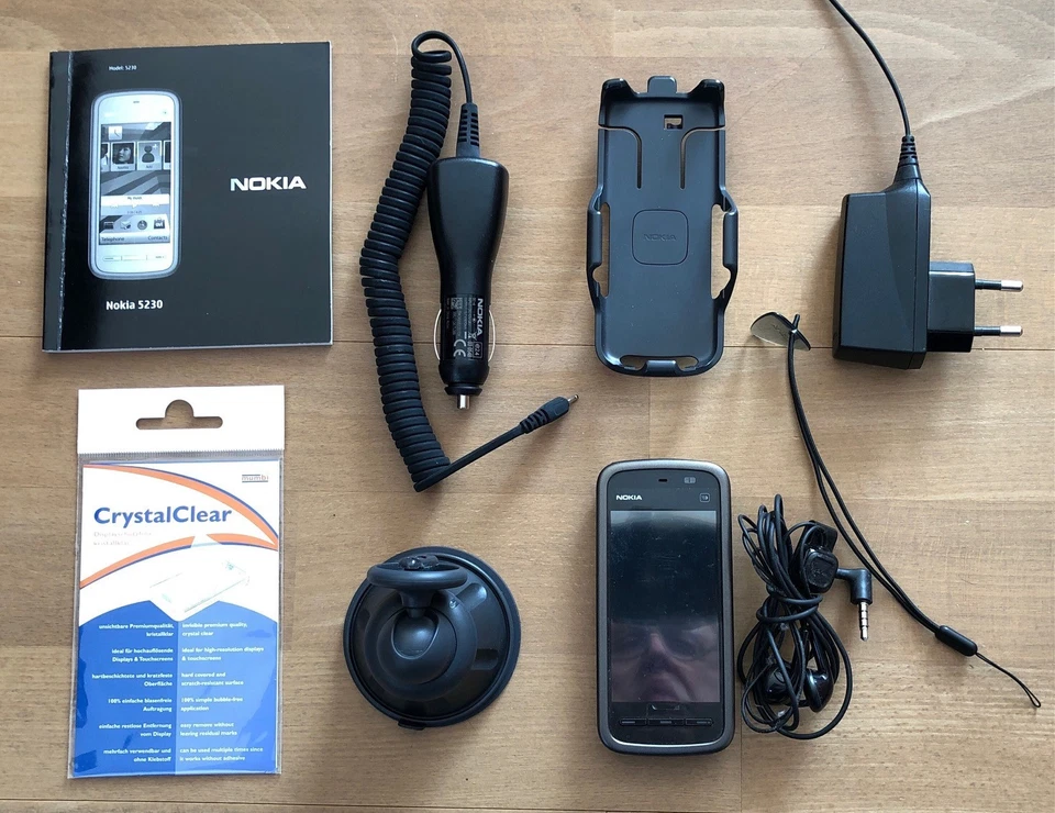 Nokia 5230 NAVI - Schwarz (Ohne Simlock), OVP, mit viel Zubehör, wie neu - Bild 2 von 4