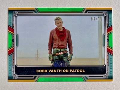 Cobb Vanth on Patrol - 2022 Topps Star Wars the Book of Boba Fett #72 Green /75