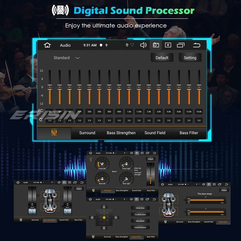 8-Kern DAB+Android 12 Autoradio GPS CarPlay DSP SWC WiFi Navi CD für AUDI TT MK2 - Bild 3 von 4