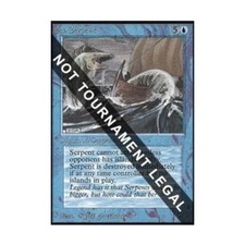 WotC MtG Collector's Ed Sea Serpent (CE) (C) EX