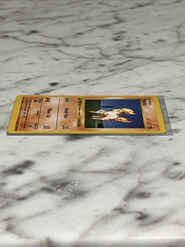 60/102 Ponyta 1st Edition Pokemon Base Set Shadowless - Picture 10 of 20