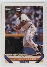 1993 Topps Cecil Fielder #80 0j5