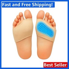 Reusable Metatarsal Cushions - Comfortable Gel Pads for Ball of Foot Pain Relief