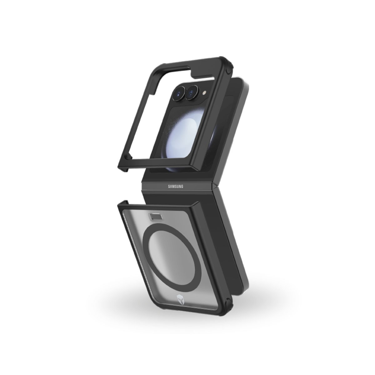 Coque Galaxy Z Flip 6 Force Case Duo Frost transparente antichoc