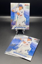 5 CARD LOT - 2025 BOWMANS BEST REFRACTOR & BASE WILL SMITH DODGERS NO. 23