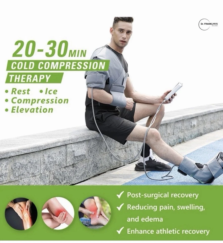 Cold Compression Shoulder Therapy: Wrap and Device-Brand New - Image 4 of 4