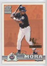 2000 Pacific Paramount Holo-Silver 99/99 Melvin Mora #150 7k0