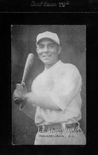 1922 Exhibits Ed Bing Miller Philadelphia A's VG/EX