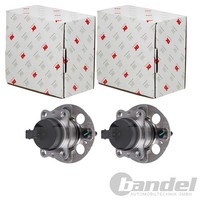 2X Nk RADLAGER-SATZ Hinten Passend FÜR Hyundai I10 Kia Picanto Links+Rechts |