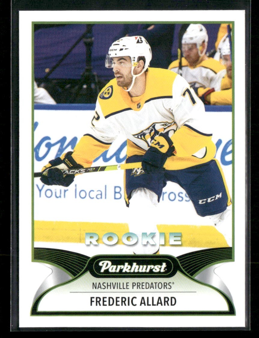 2021-22 Upper Deck Parkhurst - Rookies Frederic Allard #303 (RC)