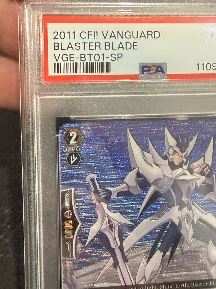 Blaster Blade SP PSA 9 MINT BT01/S02EN - SP 2011 Cardfight Vanguard - Image 3 of 4