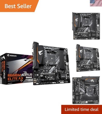 B550M AORUS Elite AX: AM4 mATX Motherboard for Ryzen 5000/4000/3000 Processors
