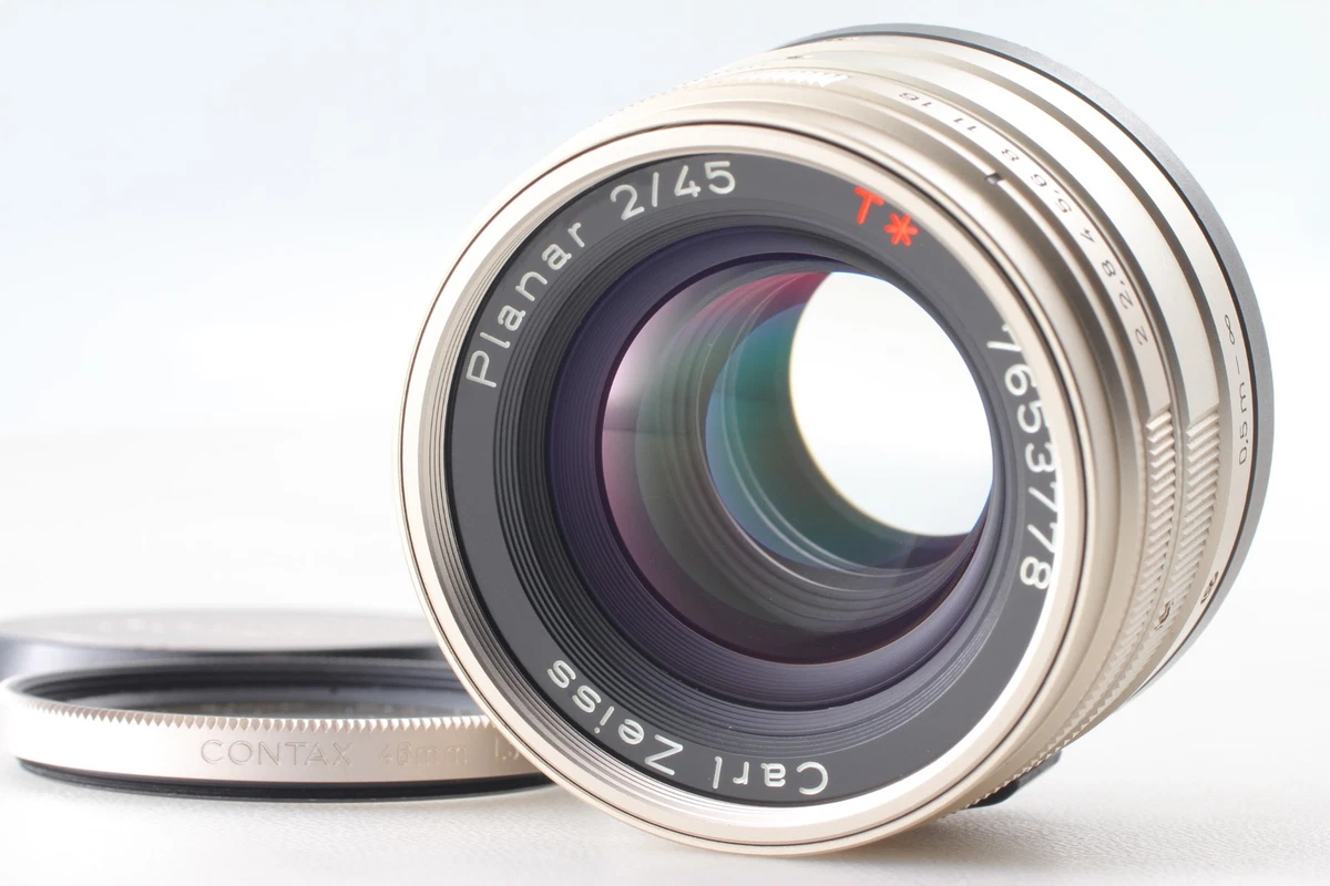 ZEISS Planar T* Camera Lenses Contax G 45mm Focal for sale | eBay