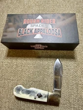 Rough Ryder Easy Open Folder Black Folding Knife Stainless Blade - RR2486-KB165