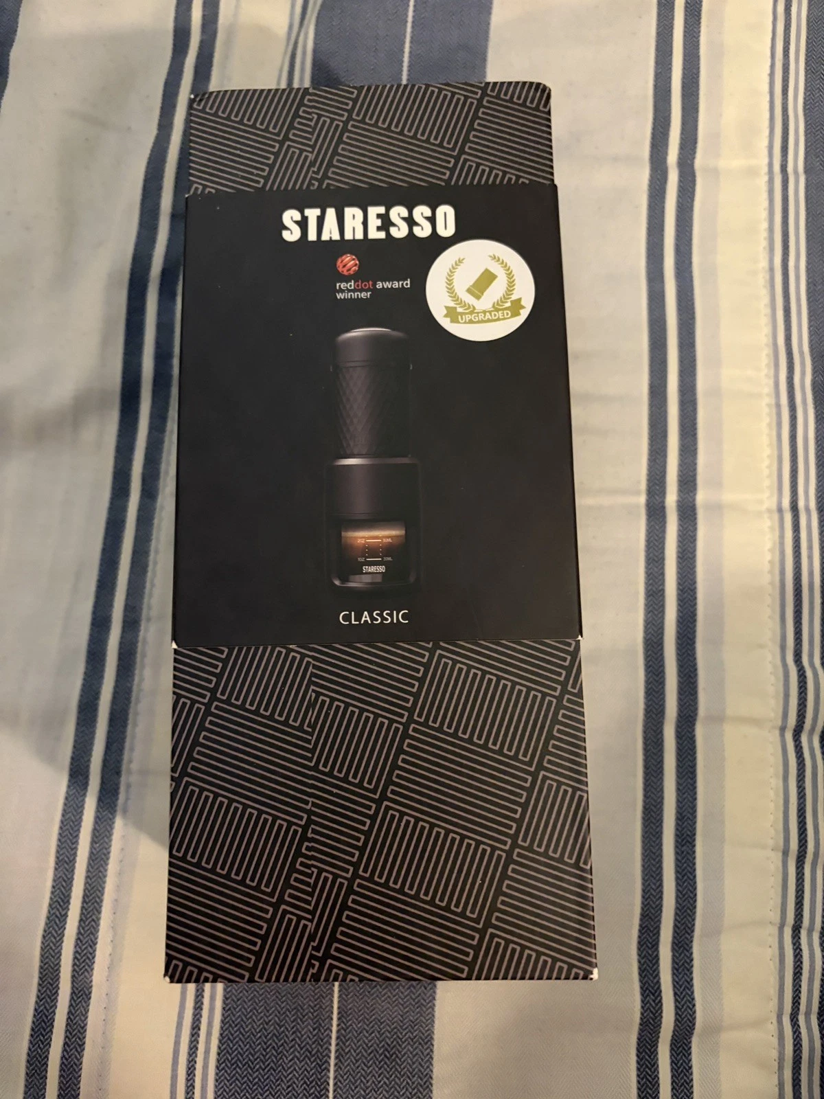 STARESSO Portable Manual Espresso Machine BPA Free Mini Coffee Maker Travel