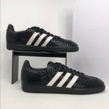 Adidas Samba OG Made In Italy Black Croc IE9120 Men  s Leather Sneaker  s - Size 8