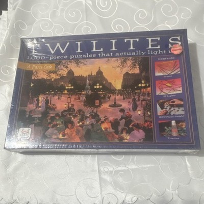 Chateau 1000 Piece Paris Cafe Art Jigsaw Puzzle Multicolor