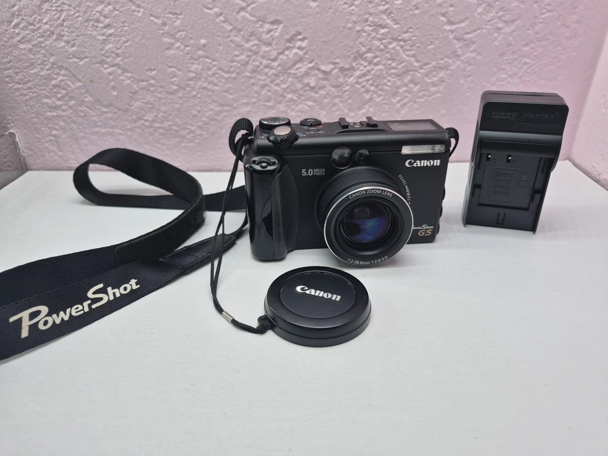Canon PowerShot G5 Digital Cameras for sale | eBay