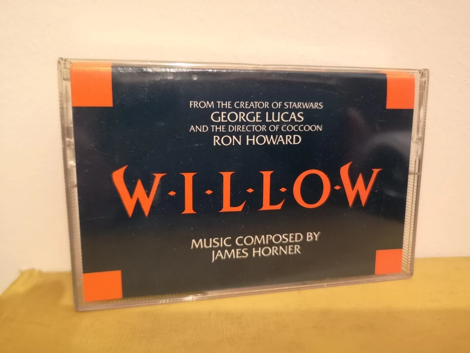 WILLOW Music Composed by James Horner OST cassette promo copy movie music Lucas  - Bild 2 von 4