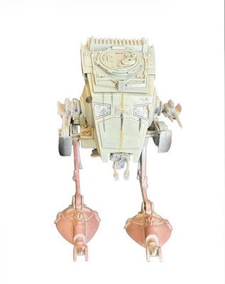 Star Wars AT-ST Imperial Scout Vehicle & Driver Figure Kenner POTF VTG 1995 Toy
