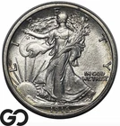 1916 Walking Liberty Half Dollar *Scarce This Nice* Choice BU, Better Date