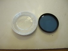 NIKON 52mm B12 BLUE filter red logo with case