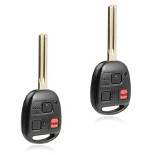 2X Keyless Entry Remote Key Fob Replacement 3-Button for 1998 1999 2000 Two