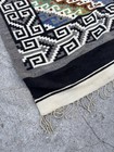 Latin American Flat Weave Wool Rug Mayan/Aztec Zapotec Large 65.5” X 93.5”  — photo 2