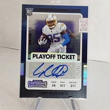 LARRY ROUNTREE III 2021 Panini Contenders Playoff Ticket Rookie Auto /99 SP RC