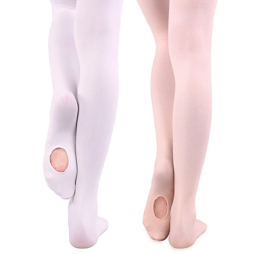 Girls Adult Ballet Tights Microfiber Dance Stockings Seamless Pantyhose 60D
