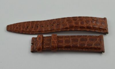 CORUM LEDER ARMBAND BRACELET 21MM VINTAGE RAR FÜR DORNSCHLIESSE