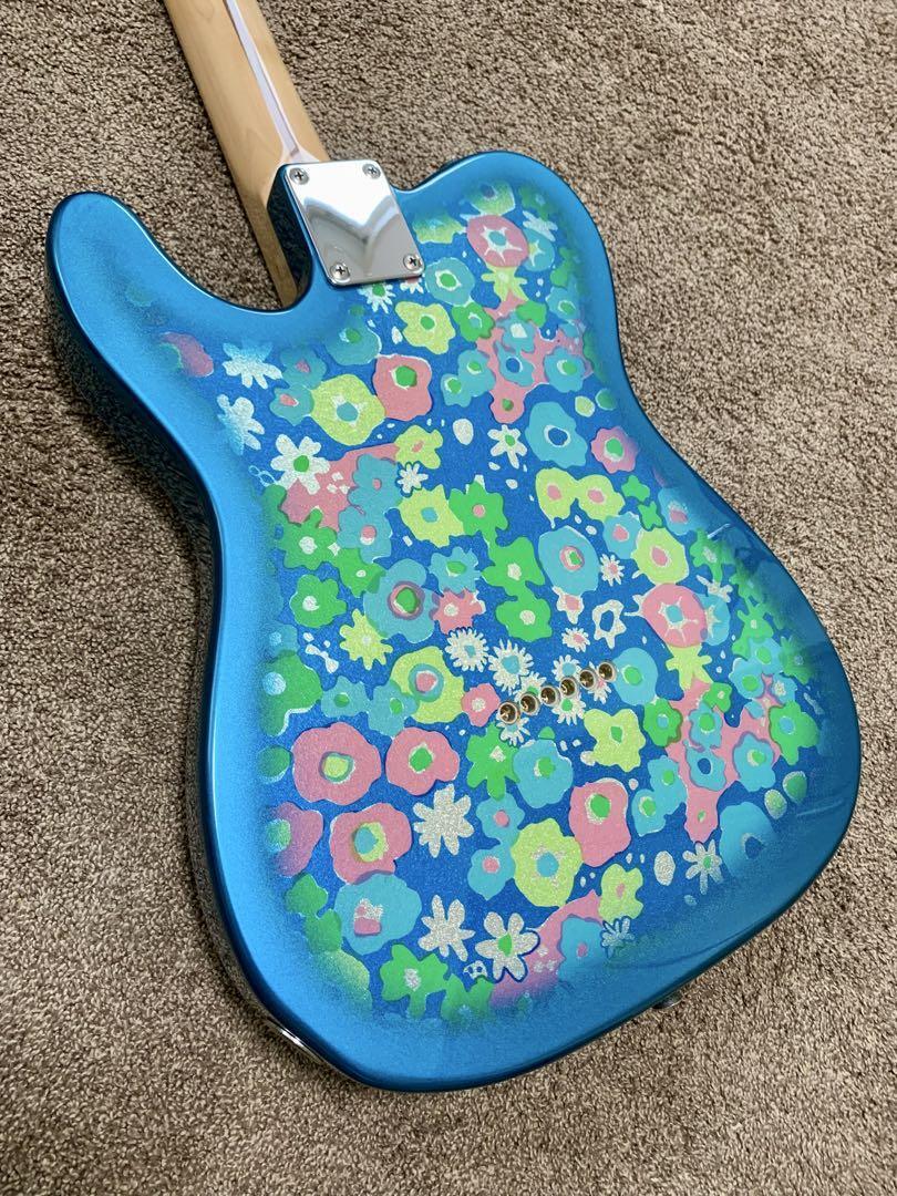 ギター Fender Japan Telecaster Blue Flower TL69 Electric Guitar Fender TL69 Blue Flower Telecaster Made in