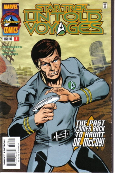Star Trek Untold Voyages Comic Book #3 Marvel Comics 1998