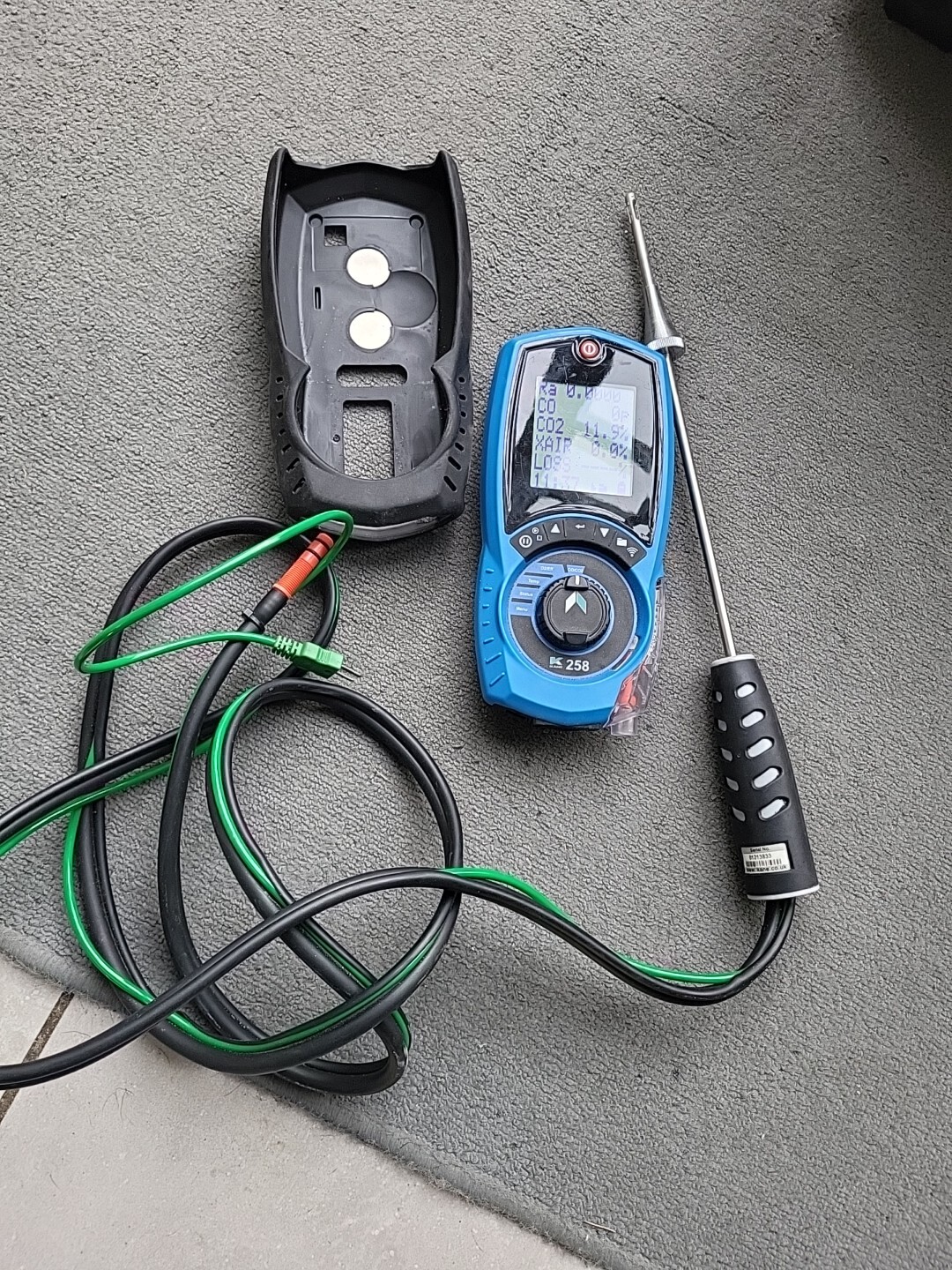 flue gas analyser Kane 258 eBay