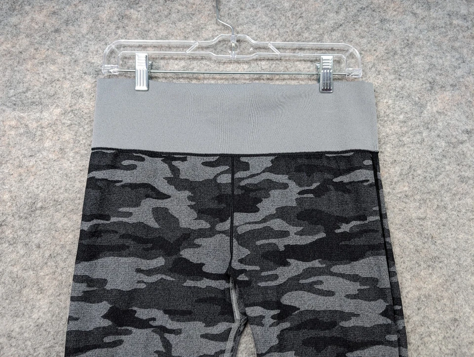 Ryka Leggings Womens Large Gray Camo Stretch High Rise Athletic Running Yoga - Image 3 of 4