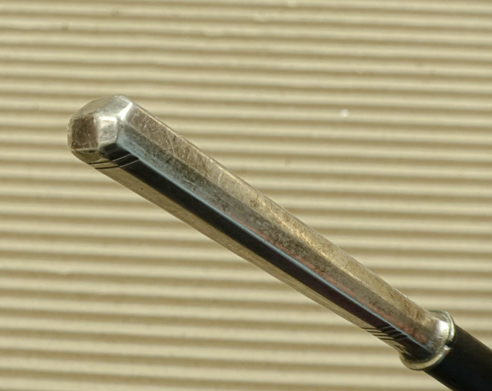 vintage Walking Stick Cane silver 800 - Image 4 of 4