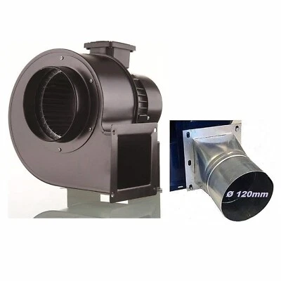 UZMAN-VENTILATOREN TURBO Radialgebläse 2600m³/h mit Flansch Radiallüfter Radialventilator 230V