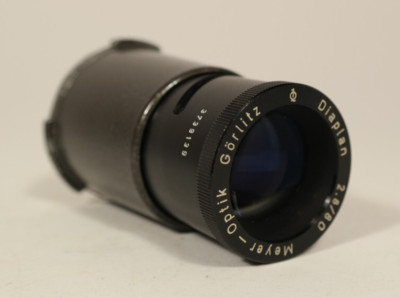 Meyer Optik Görlitz Diaplan 2,8/80 Projektor Objektiv  BUBBLE BOKEH / R15