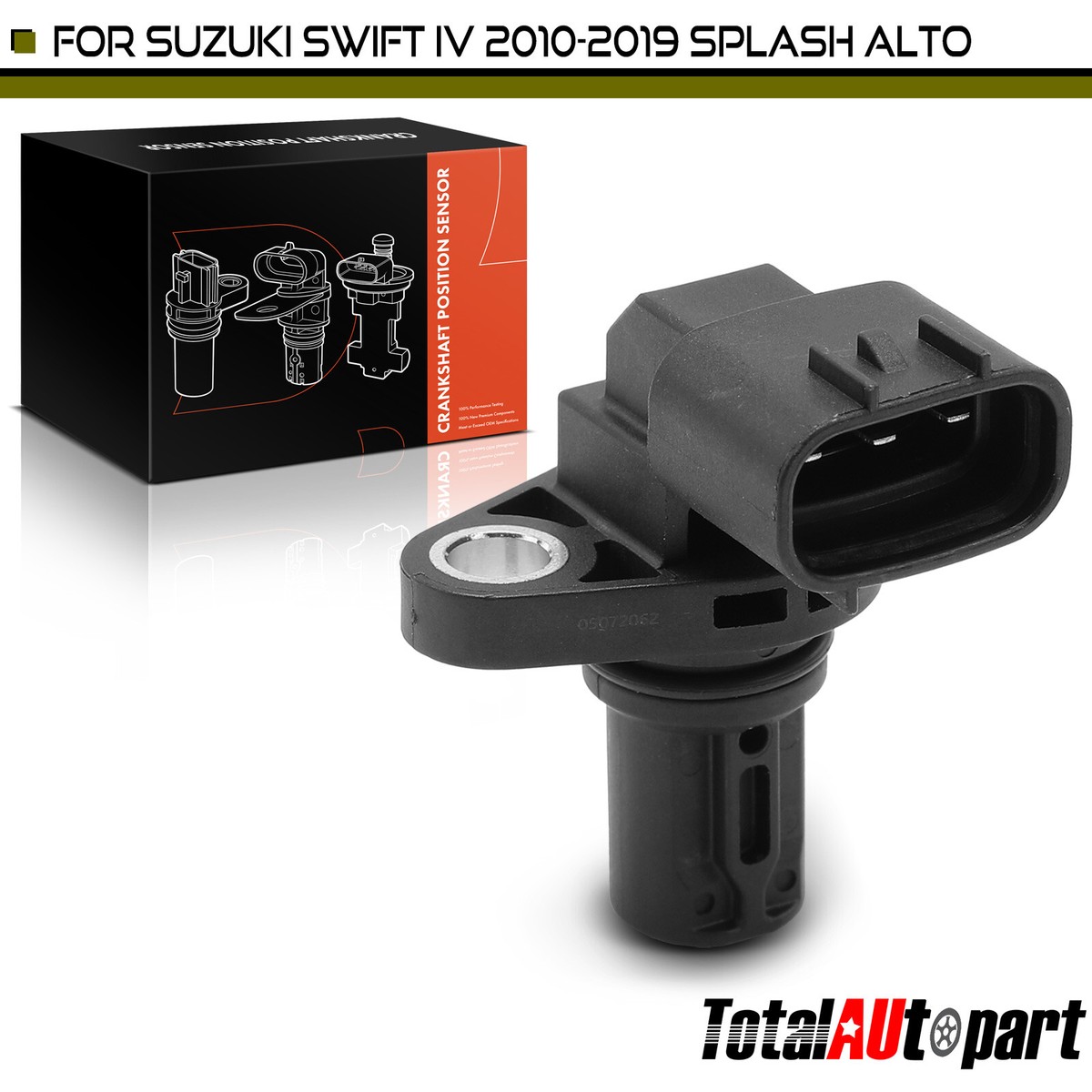 Crankshaft Position Sensor for Suzuki Swift IV 10-19 Splash