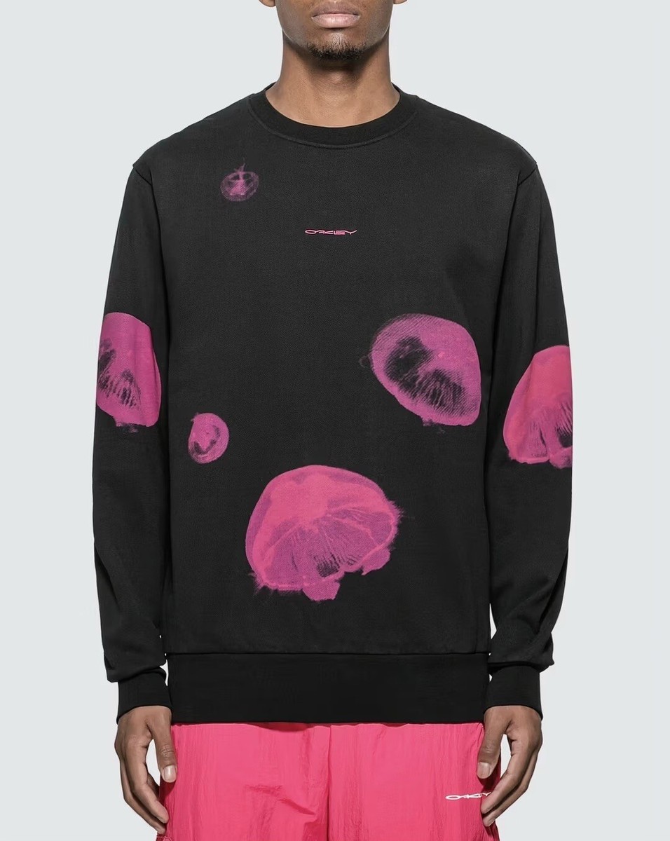 Oakley Crew Neck Medusa Print Sweatshirt