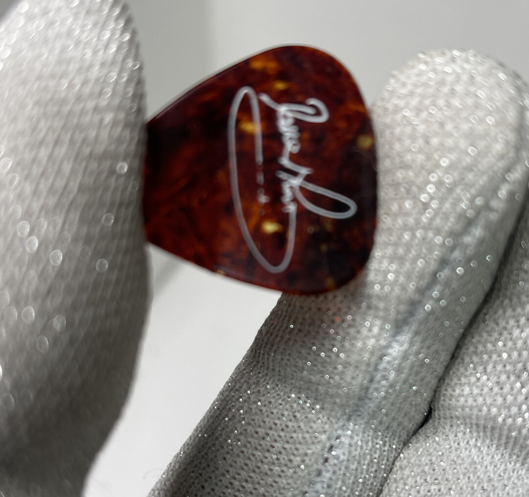 【希少】 Iron Maiden/Dave Murray/Guitar Pick Iron Maiden Dave Murray Vintage Guitar Pick - 1992 Fear of