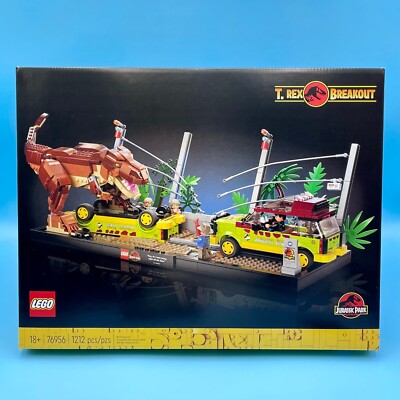 LEGO Jurassic Park World T. Rex Breakout 76956 Dinosaur +