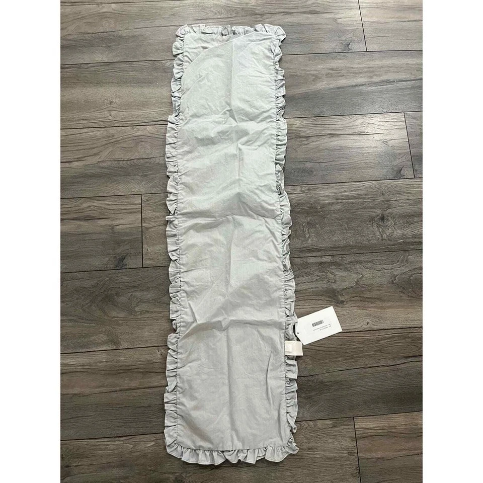 Bufanda Persnickety Niñas Amarillo Crochet Encaje Volantes Borde Cottagecore Nueva 46x13 Foto 4 de 4