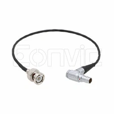 RED Komodo V-RAPTOR Camera Timecode Input Cable BNC to Right Angle 9 Pin 20"