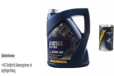 5L Motoröl MANNOL SAE 10W-40 DIESEL EXTRA 1x MANNOL Leak-Stop ADDITIV